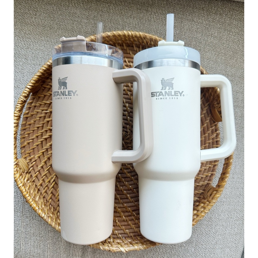 Neutral 40oz Stanley Tumbler Bundle